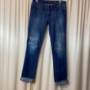 EXPRESS Dark Blue Skinny Jeans size 4